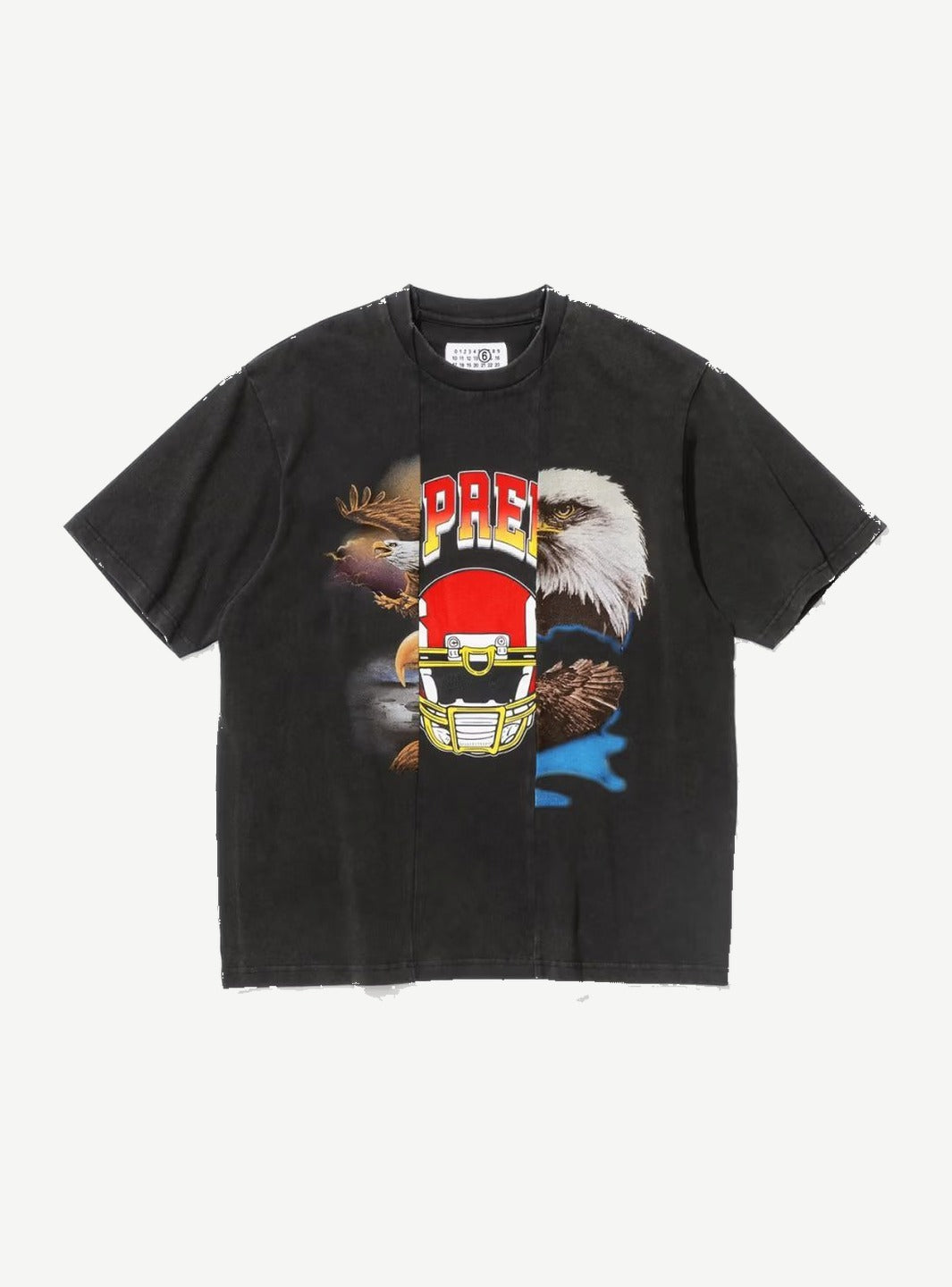 Supreme MM6 Maison Margiela Split S/S Top Black