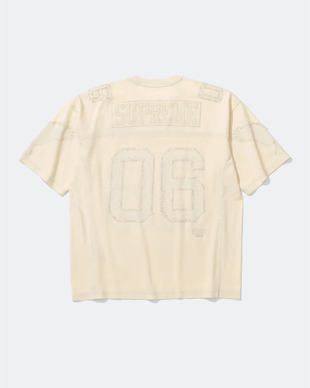 Supreme MM6 Maison Margiela Cotton Football Jersey Beige Da
