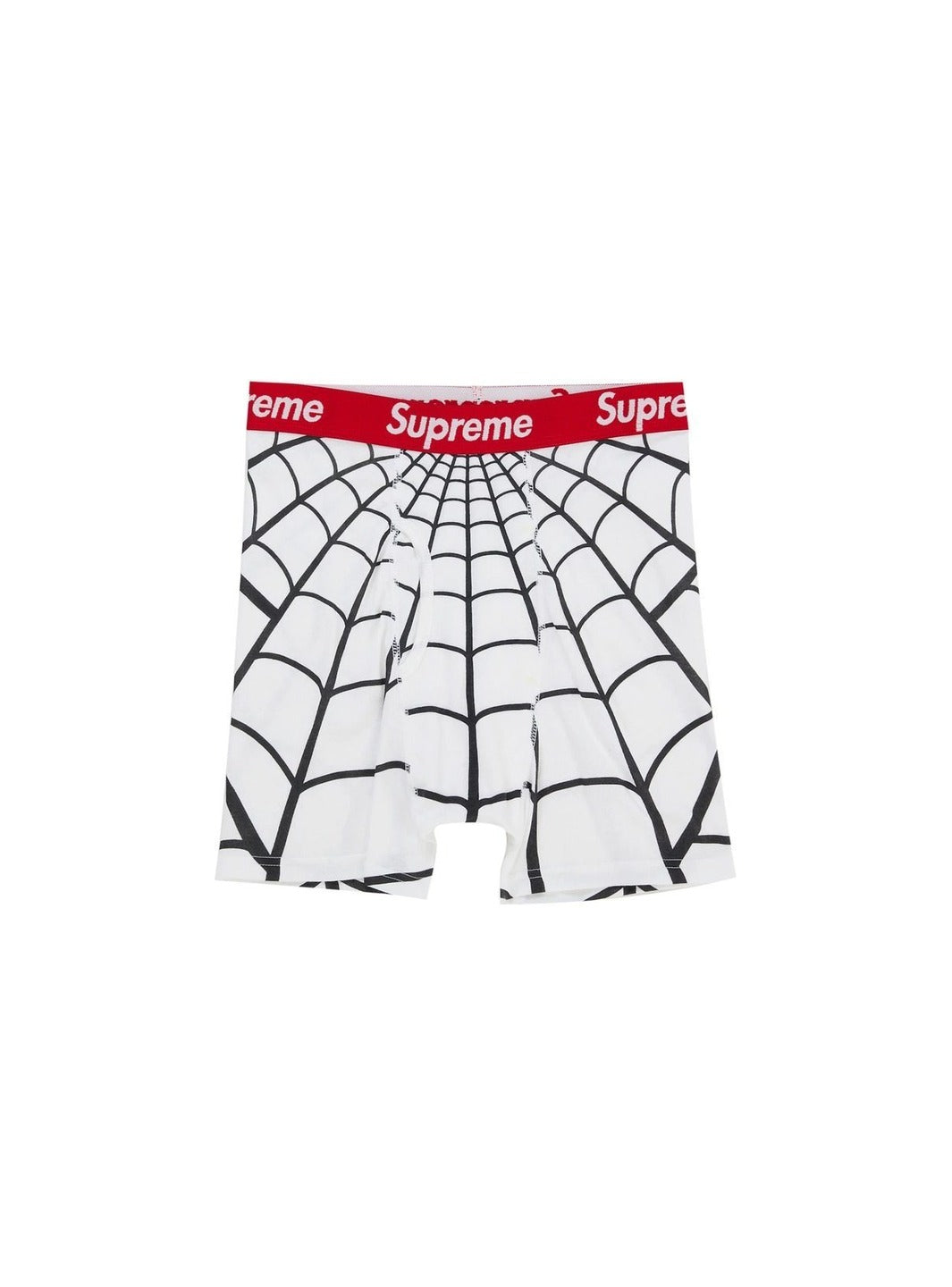 Supreme Hanes Spider-Man Boxer Briefs (2 Pack) White