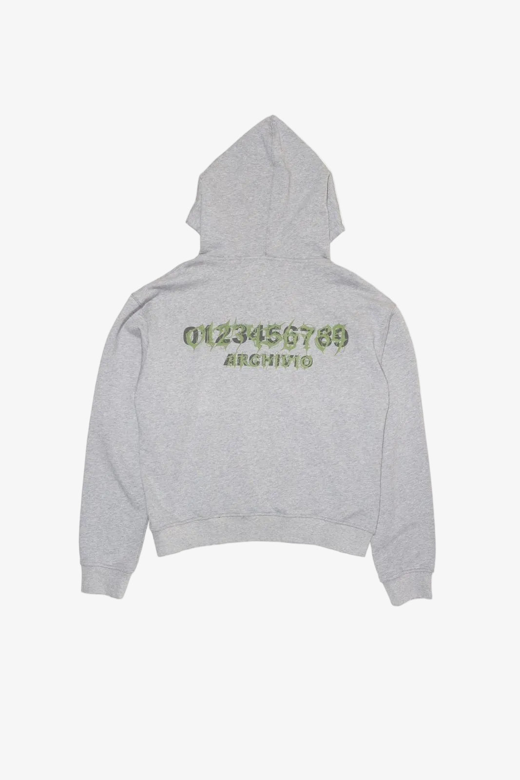 Hoodie Numeri Archivio Gray