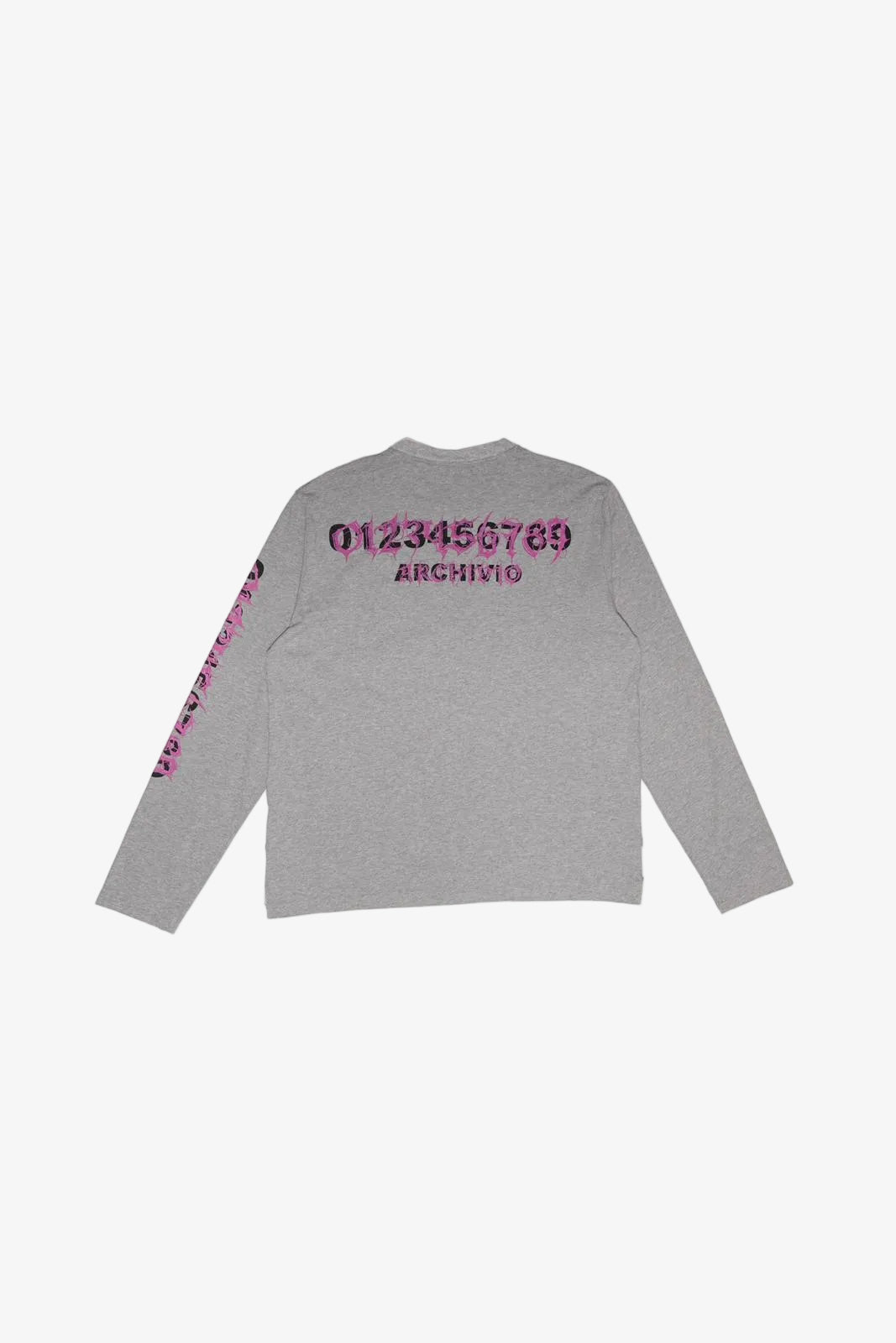 Longsleeve Numeri Archivio Gray