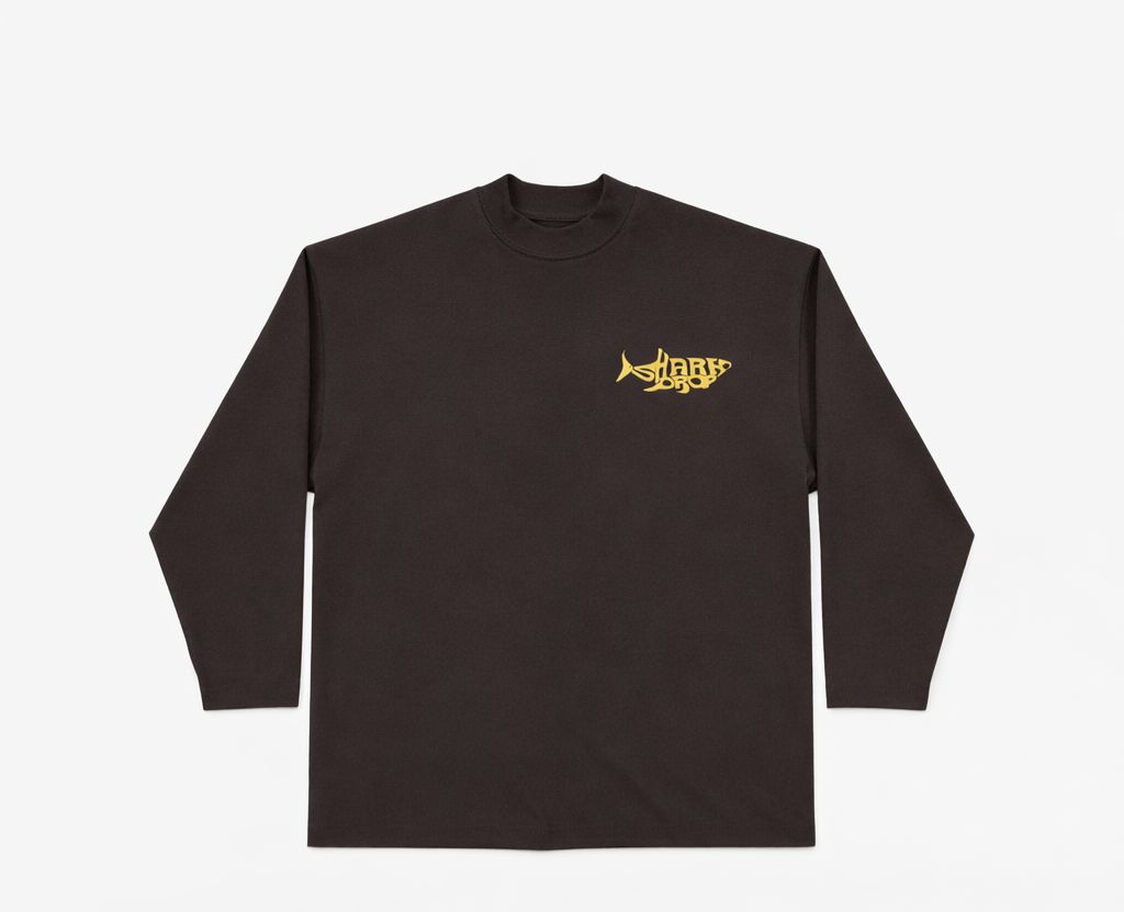 SharkDrop Longsleeve Grey Gold