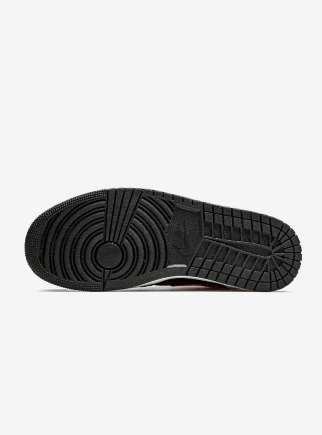 Air Jordan 1 Mid Black Chile Red White