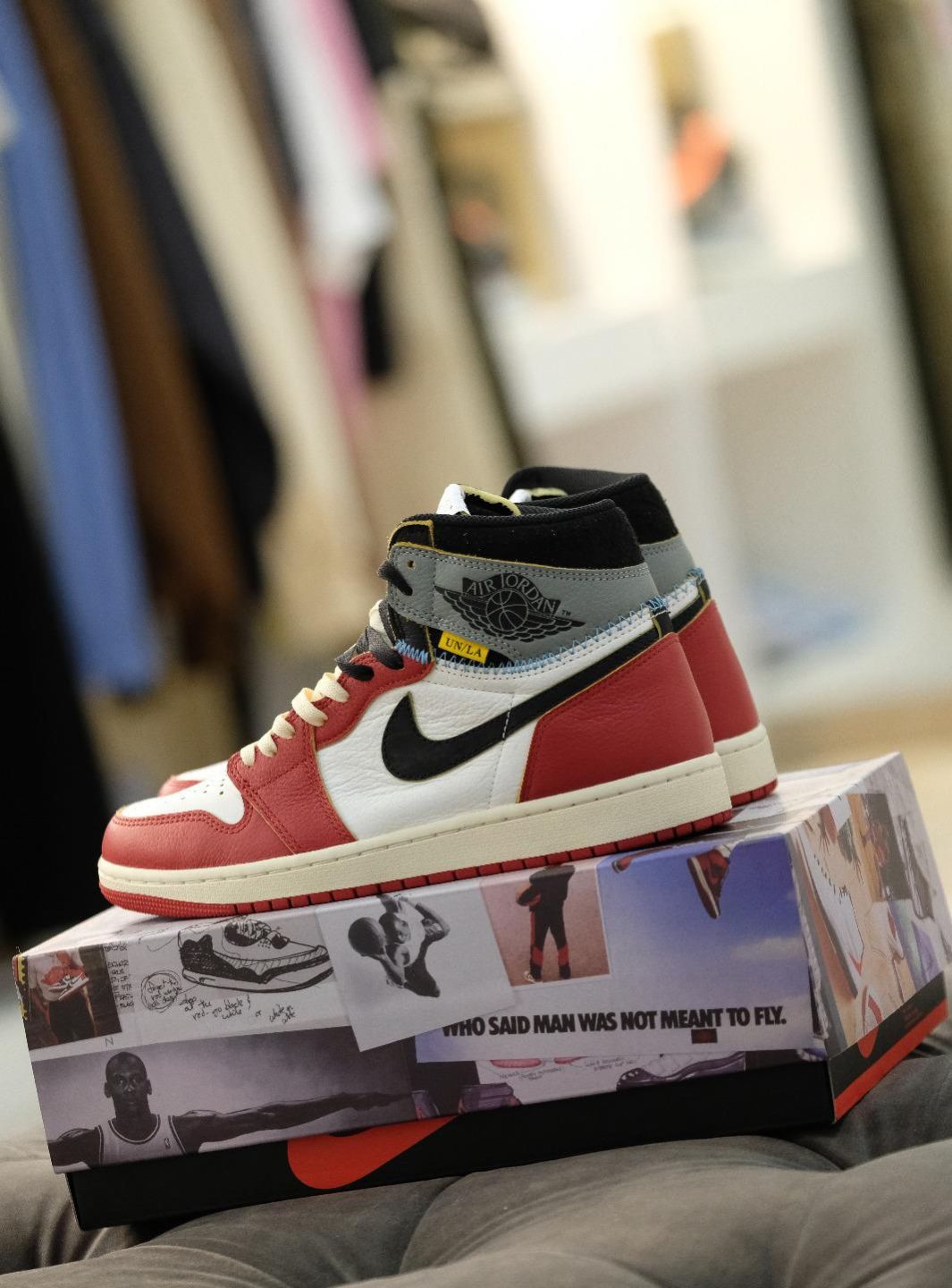 Air Jordan 1 Retro High OG SP Union LA Chicago Shadow