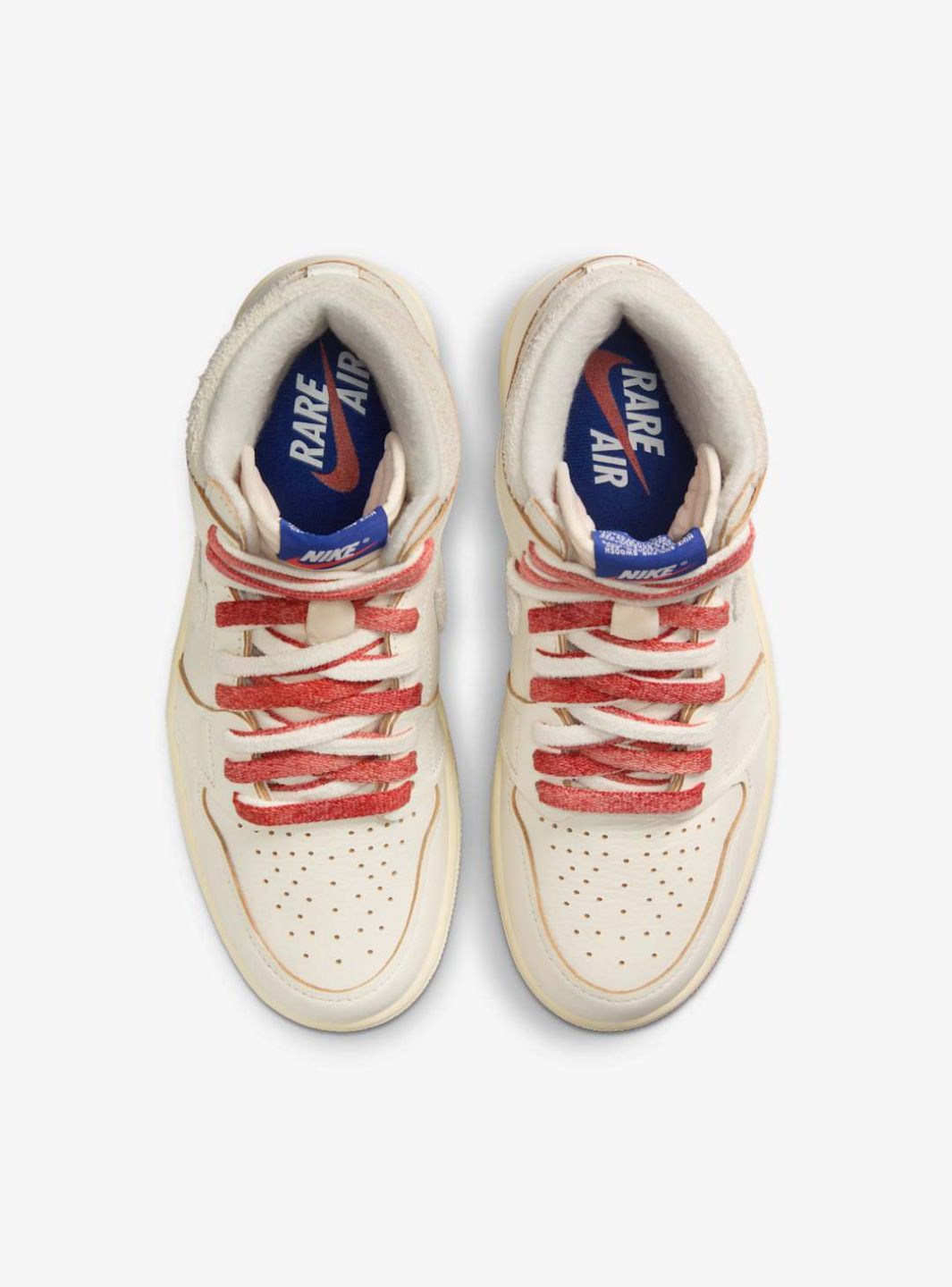 Air Jordan 1 Retro High Rare Air Sail Cinnabar