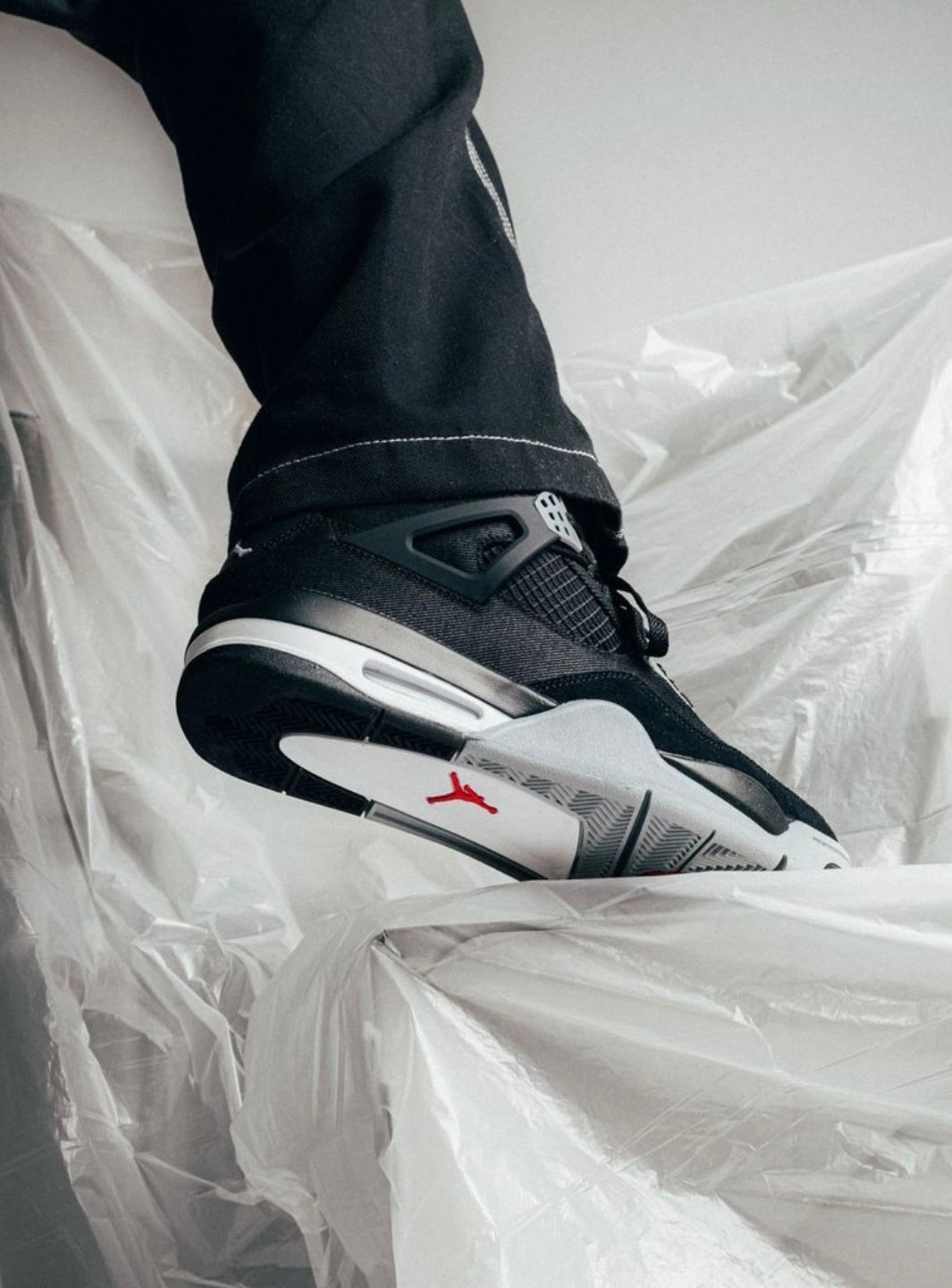 Air Jordan 4 Retro SE Black Canvas