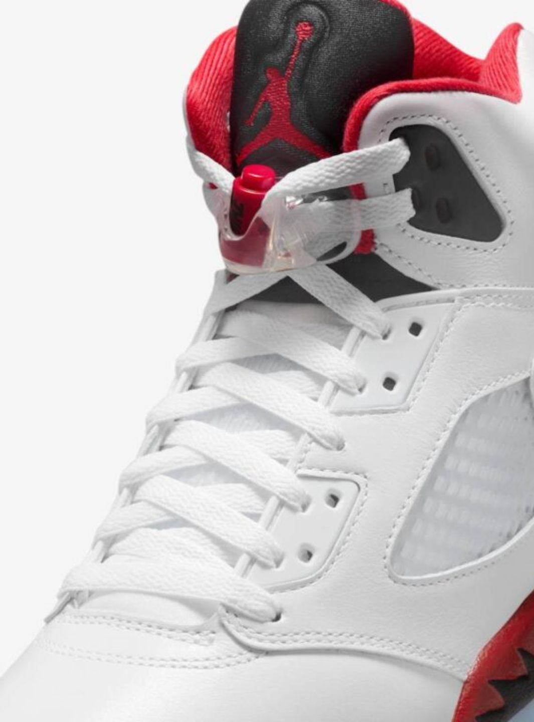 Air Jordan 5 Retro Fire Red Black Tongue (2025)