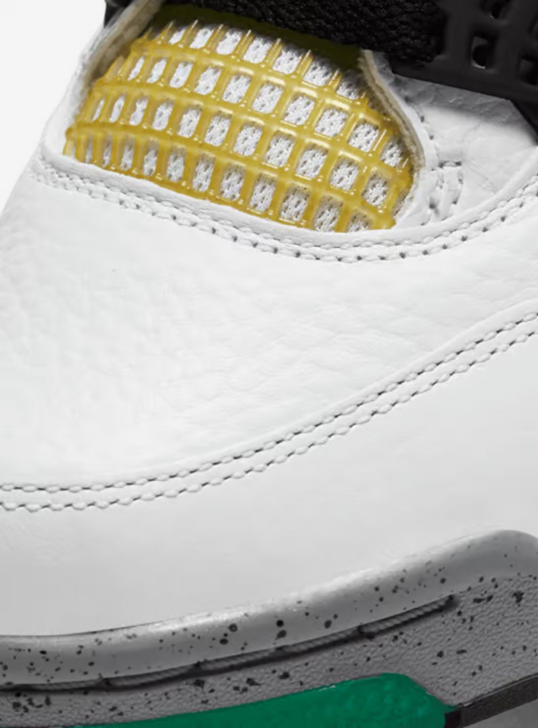 Air Jordan 4 Retro Lucid Green Rasta