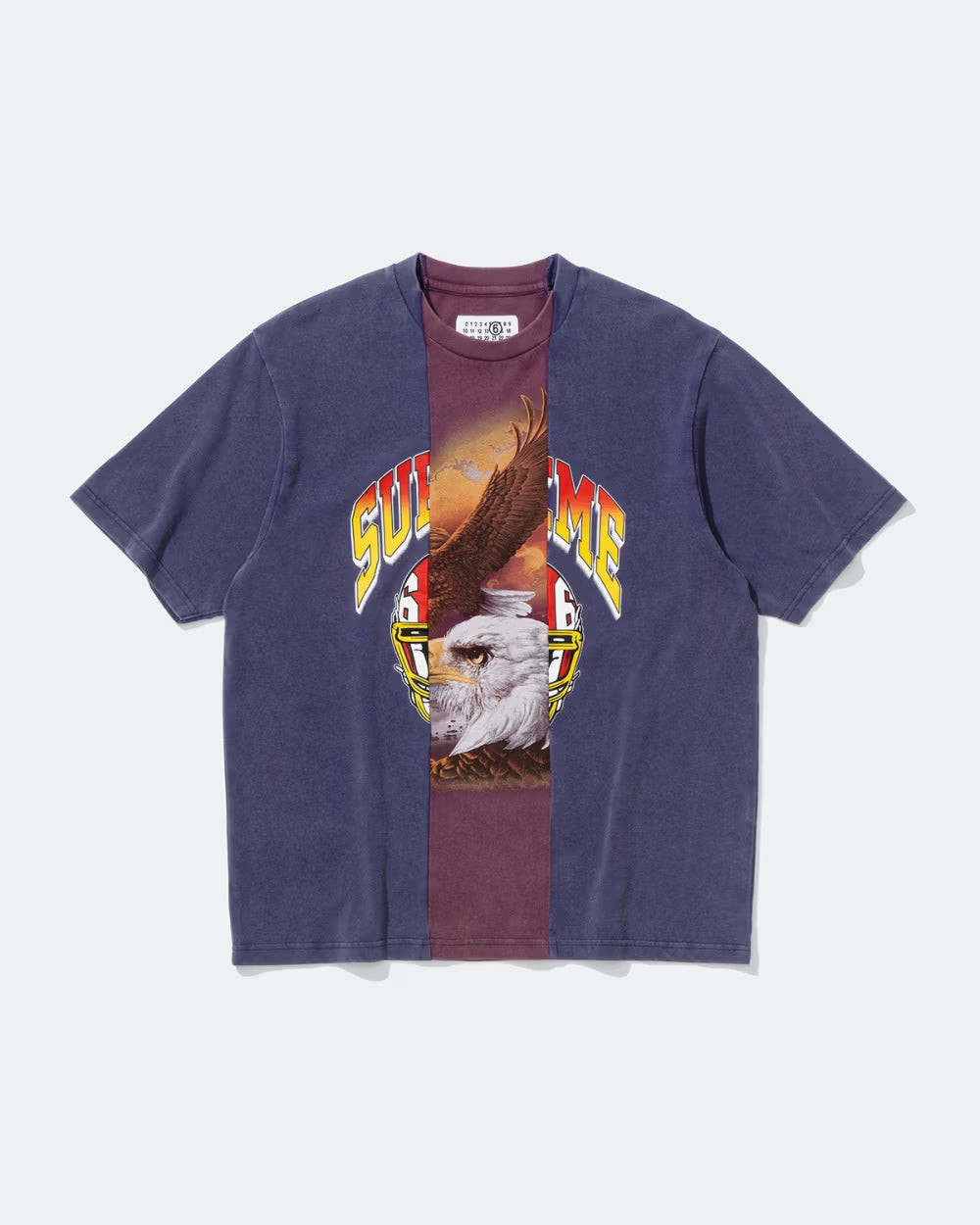 Supreme MM6 Maison Margiela Split S/S Top Blue