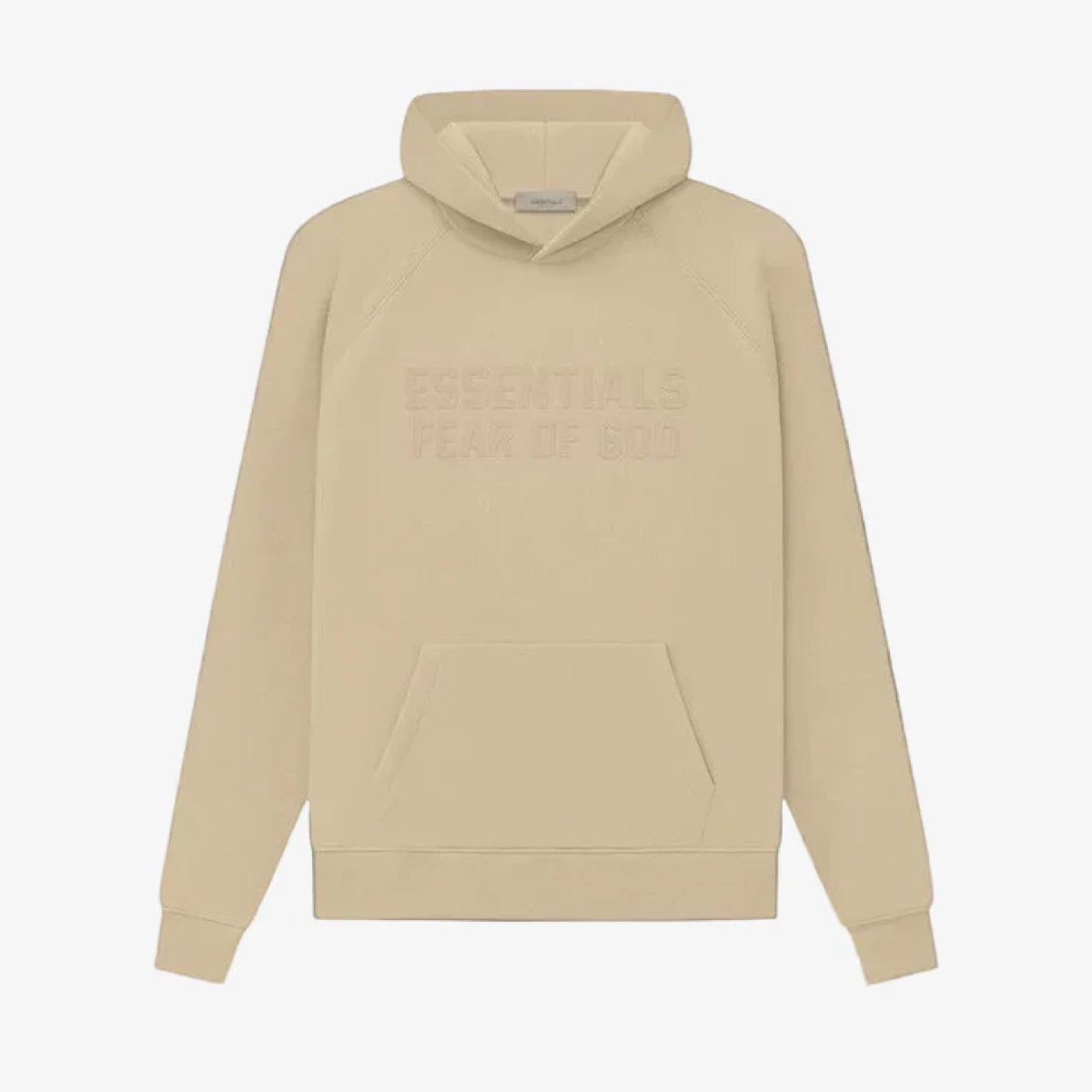Fear of God Essentials Hoodie Sand