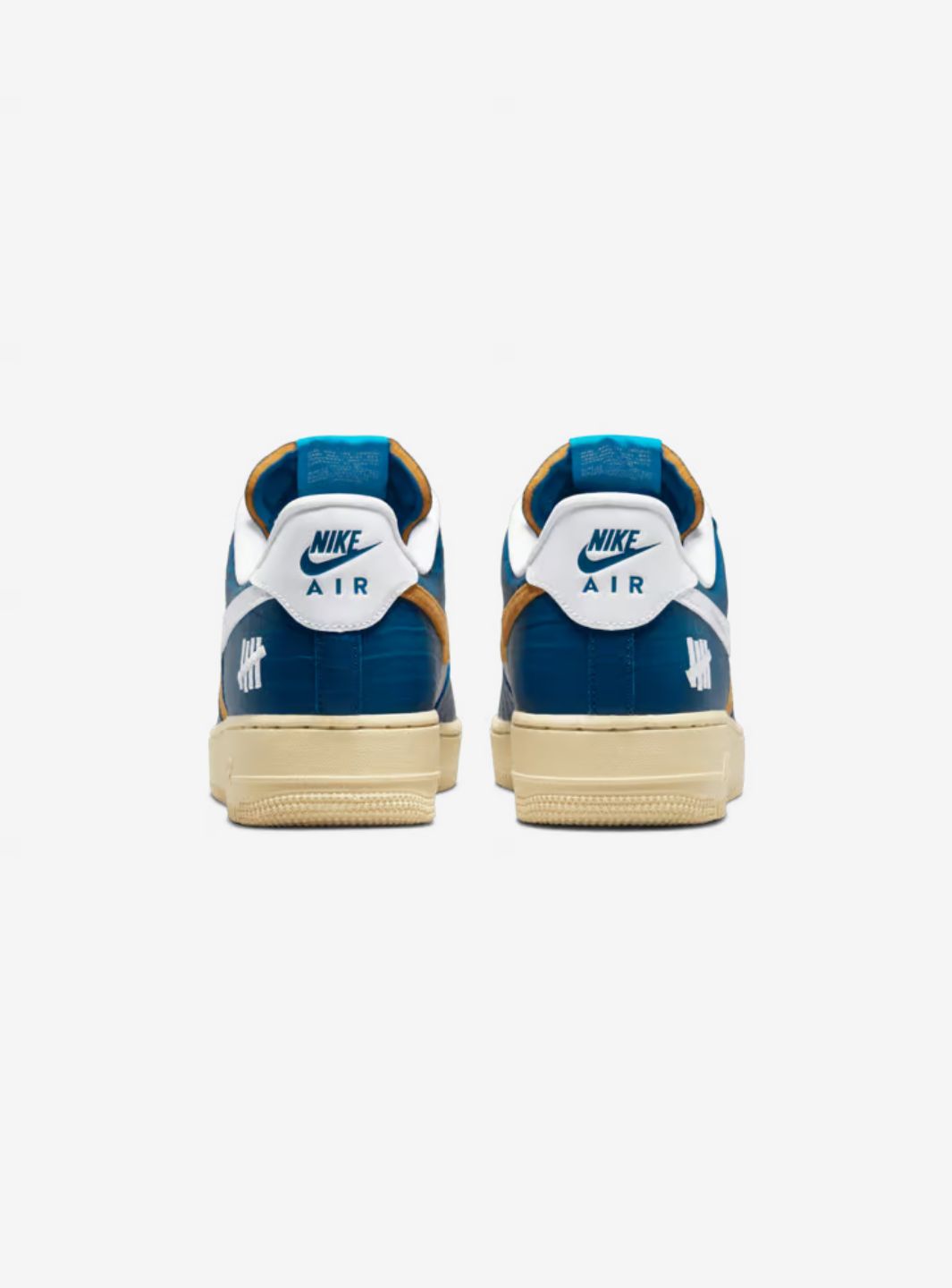 Nike Air Force 1 Low SP Undefeated 5 On It Blue Yellow Croc