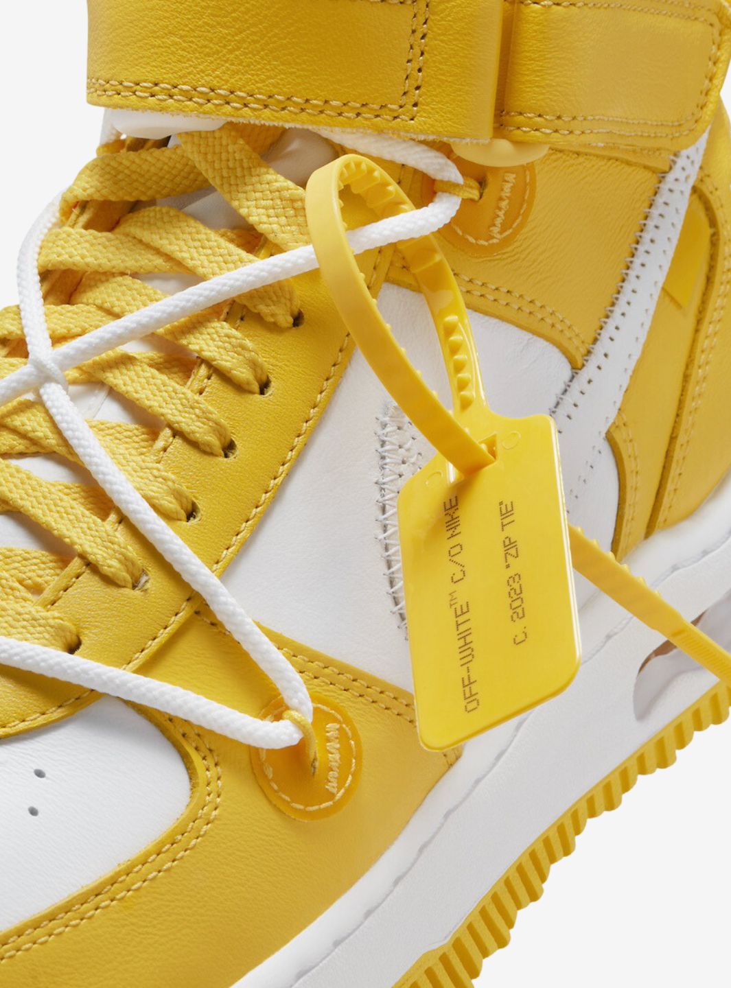 Nike Air Force 1 Mid SP Off-White Varsity Maize