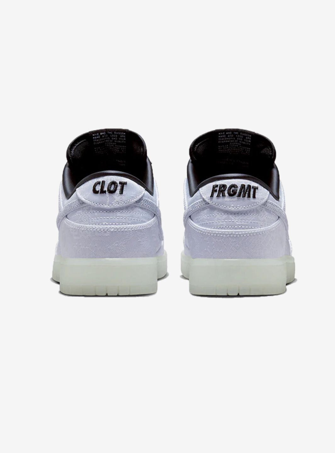 Nike Dunk Low CLOT Fragment White