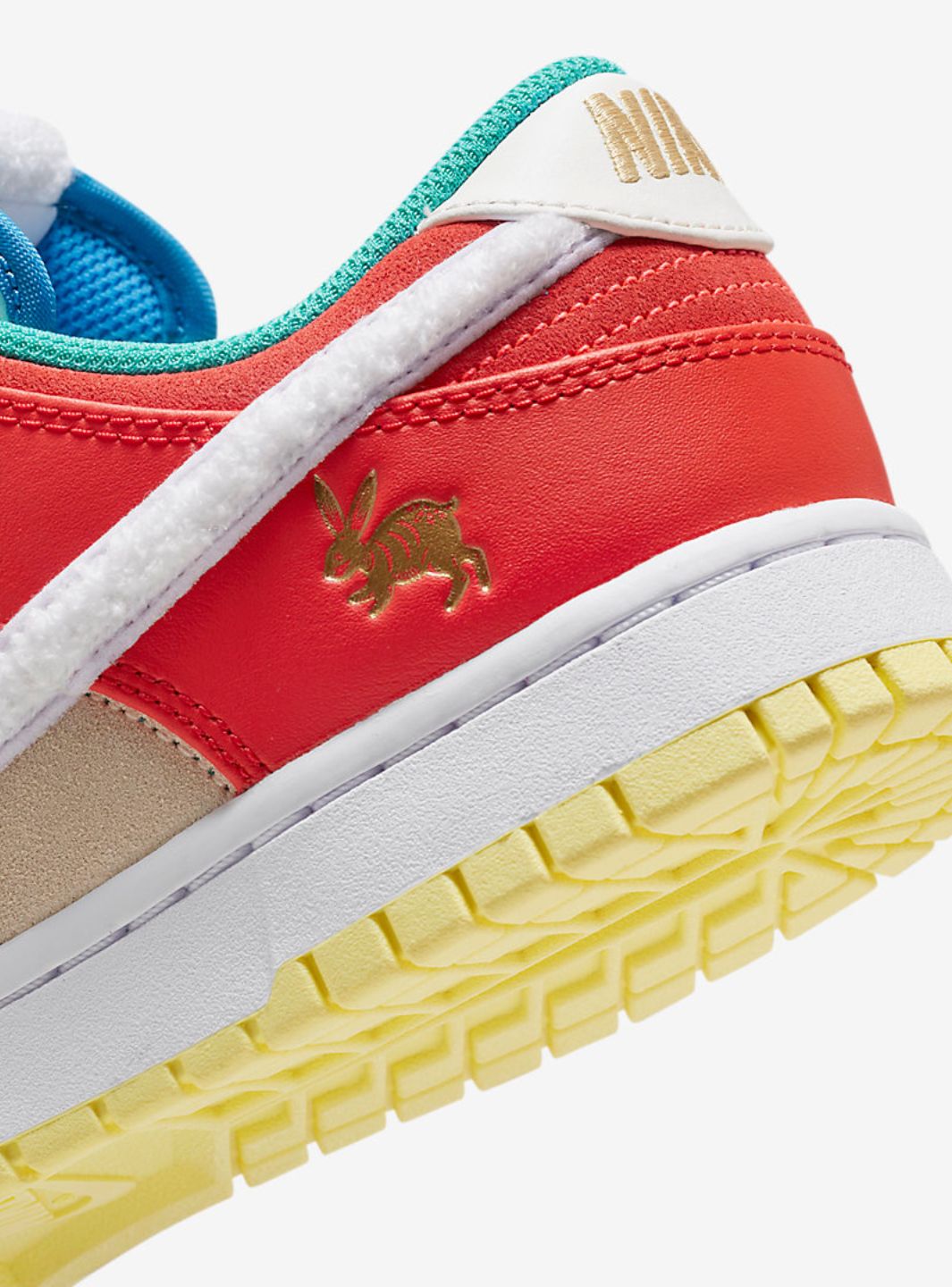 Nike Dunk Low Retro PRM Year of the Rabbit Blue Orange Cream