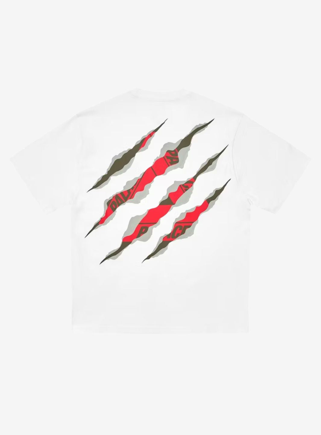 Palace Ripped Tri T-Shirt White | ResellZone