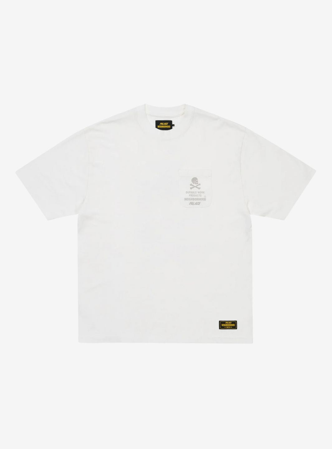 Palace x Neighborhood Pocket T-Shirt White