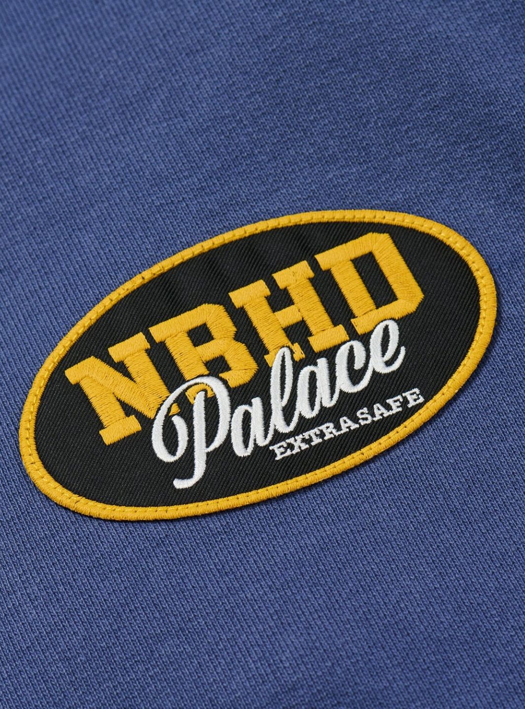 Palace x Neighborhood Skull Zip Hoodie Navy