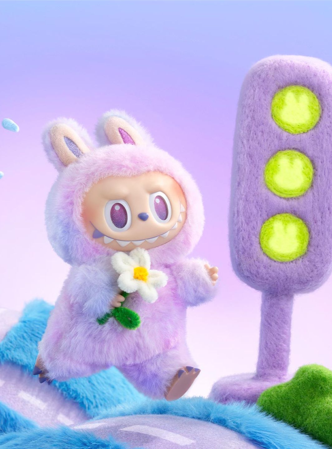 Pop Mart Labubu The Monsters Big into Energy Series Vinyl Plush Pendant (1 Blind Box)