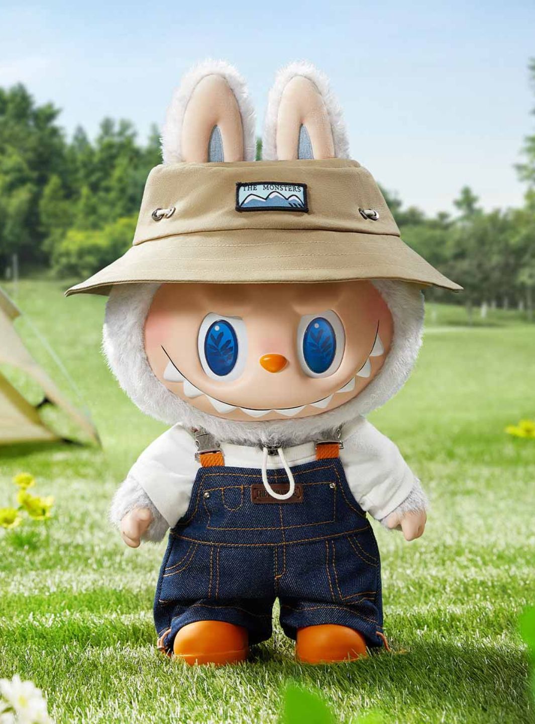 Pop Mart Labubu The Monsters Fall In Wild Vinyl Plush Doll 40cm