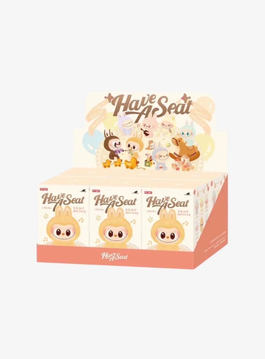 Pop Mart Labubu The Monsters Have a Seat Vinyl Plush Sealed Case (6 Blind Box) | ResellZone