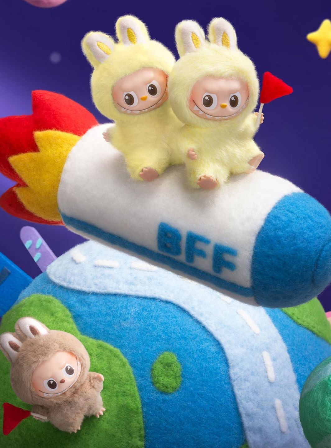 Pop Mart Labubu The Monsters Pin for Love Series Vinyl Plush Pendant (N-Z) Sealed Case (14 Blind Box)