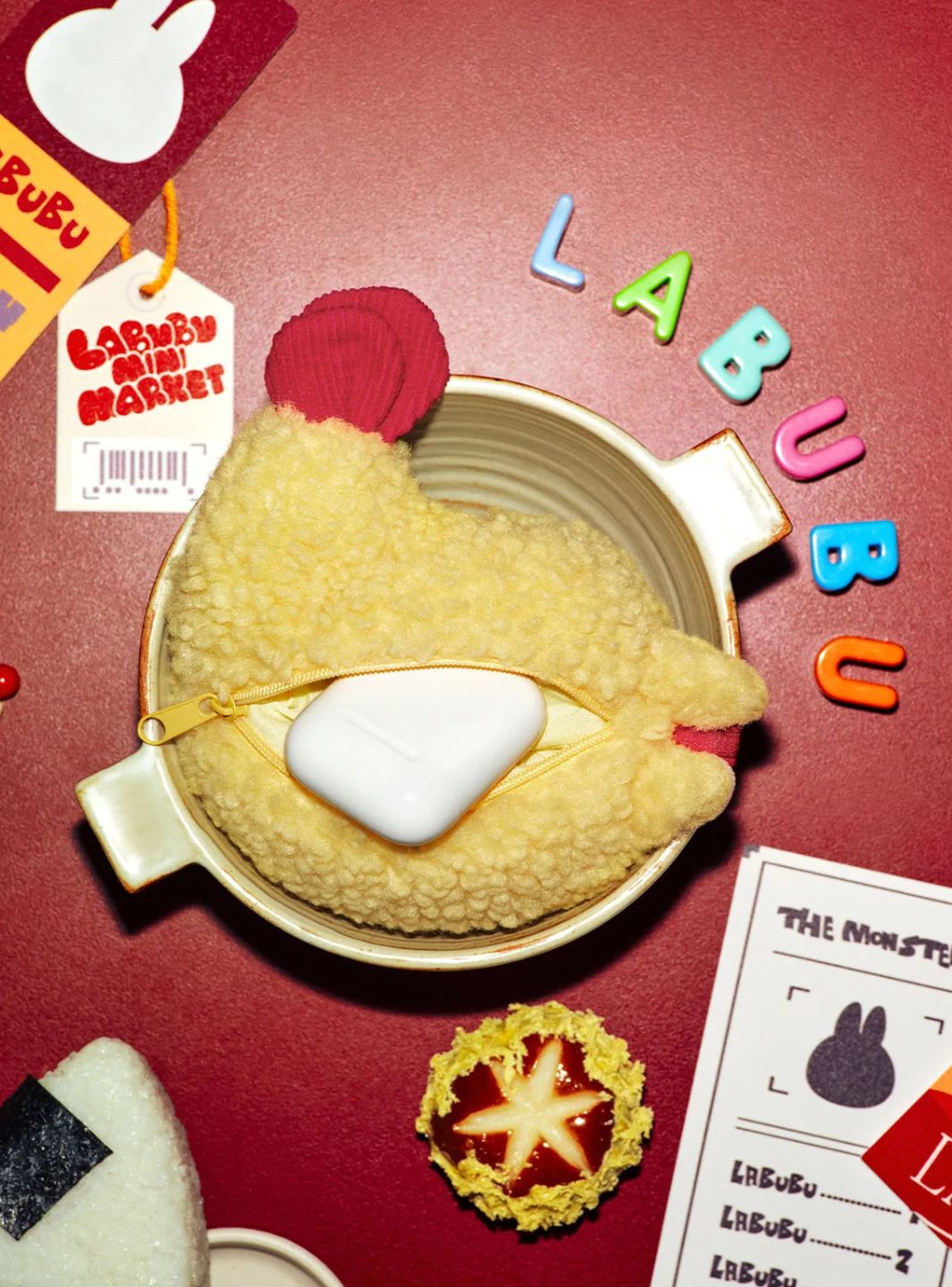 Pop Mart Labubu The Monsters Wacky Mart Series Earphone Case