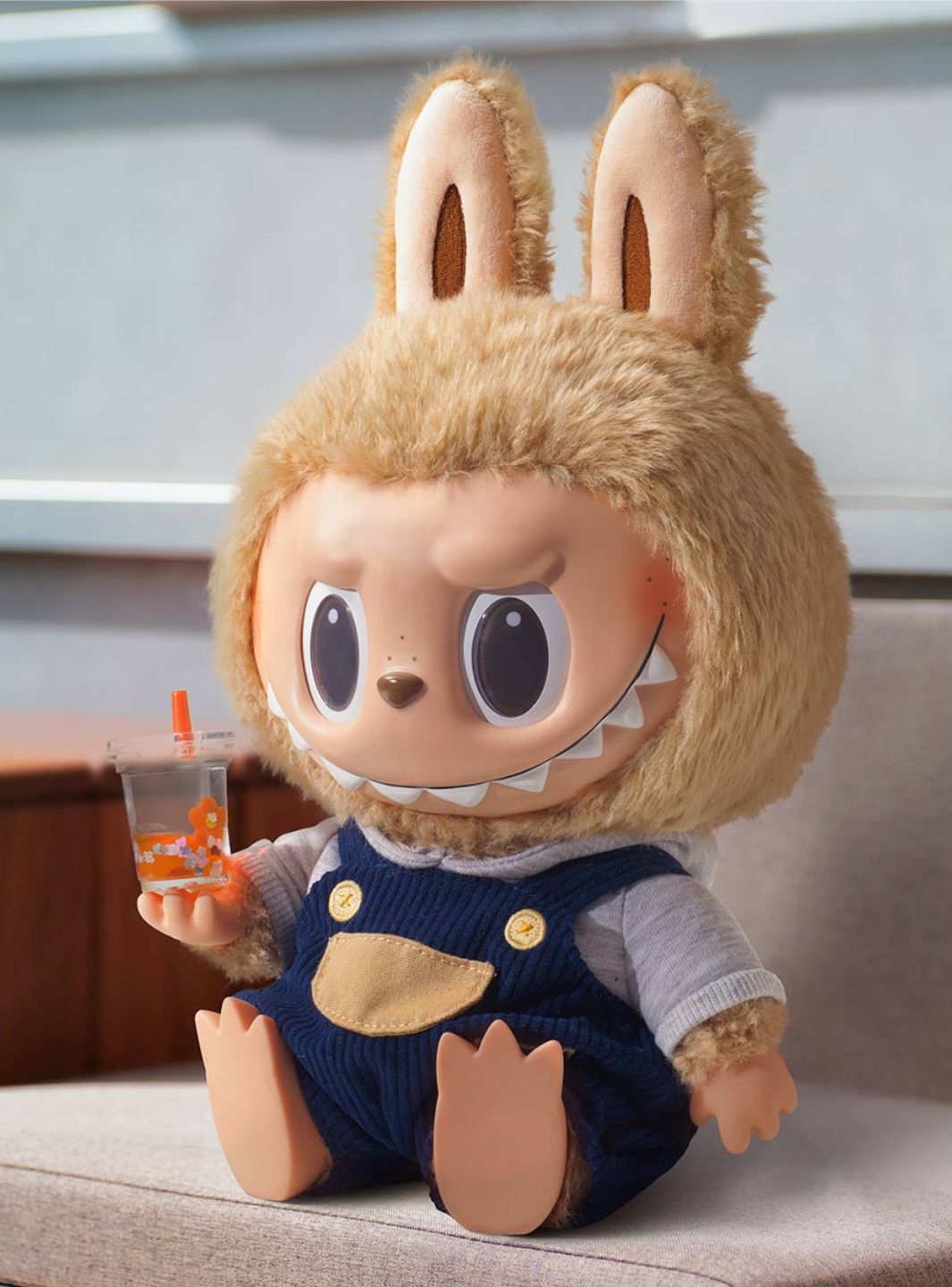 Pop Mart Labubu Time to Chill Vinyl Plush Doll 40cm