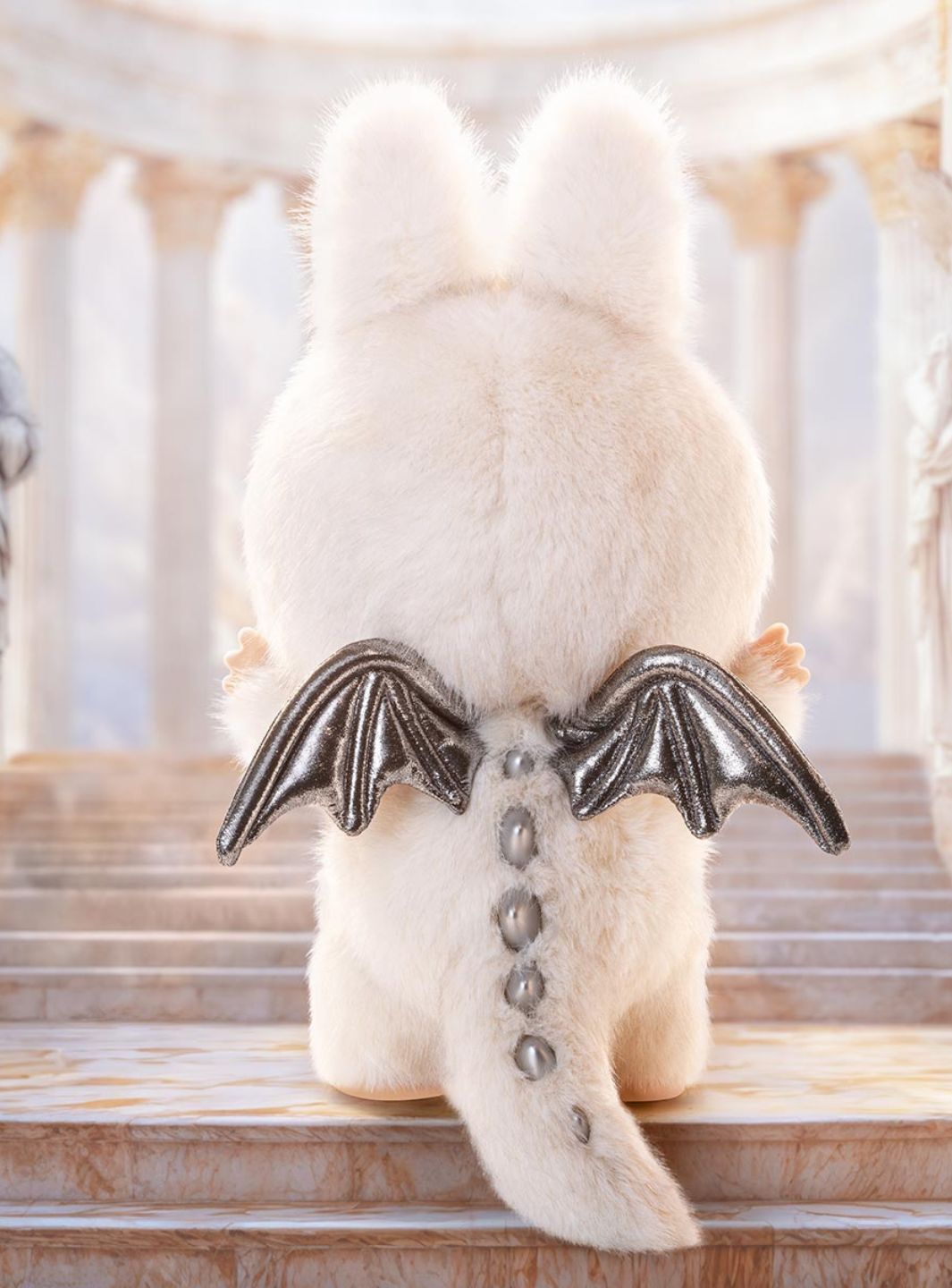 Pop Mart The Monsters Labubu Zimomo Angel in Clouds Figure 59cm