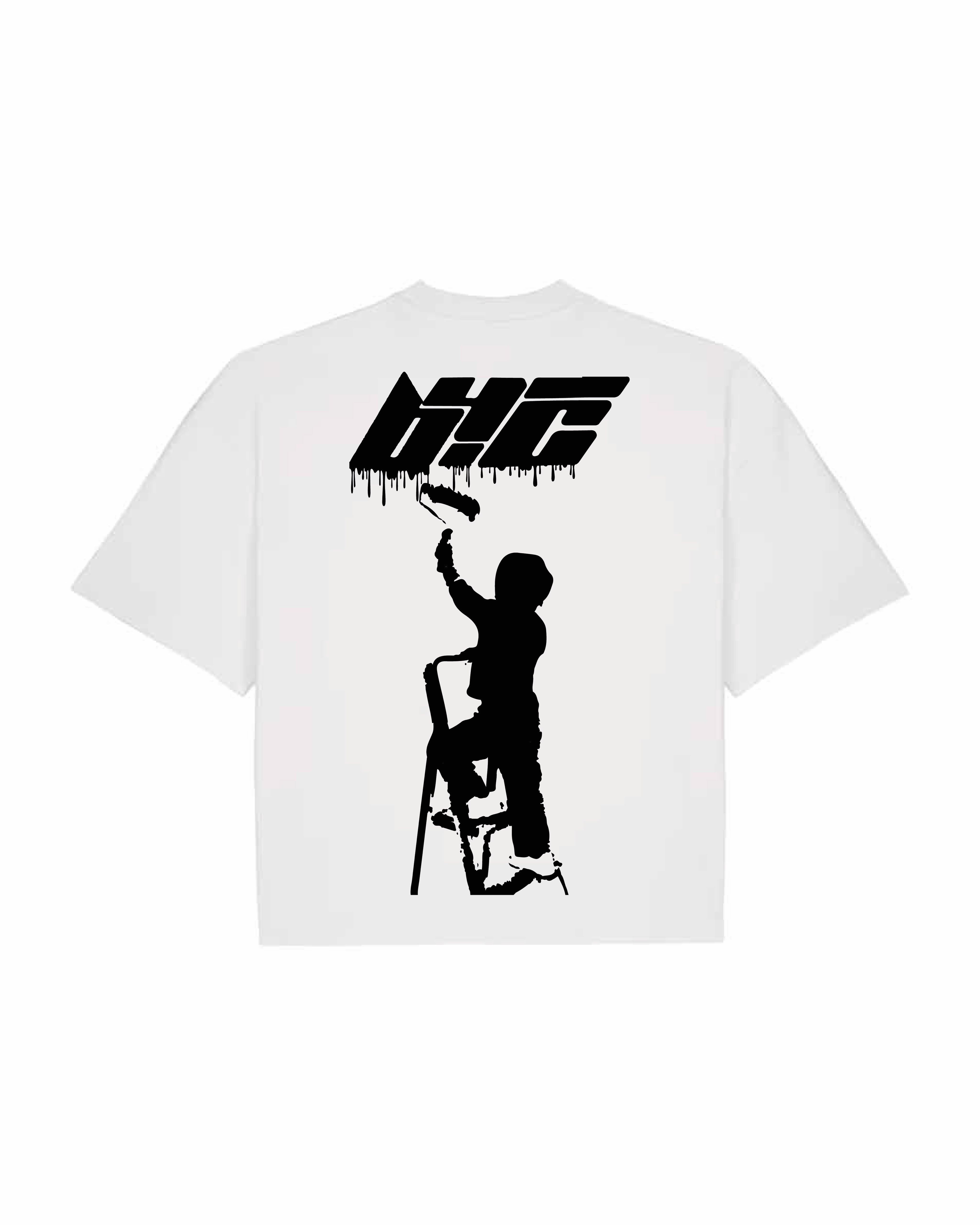 SHARKDROP X B4C WHITE TEE SS26