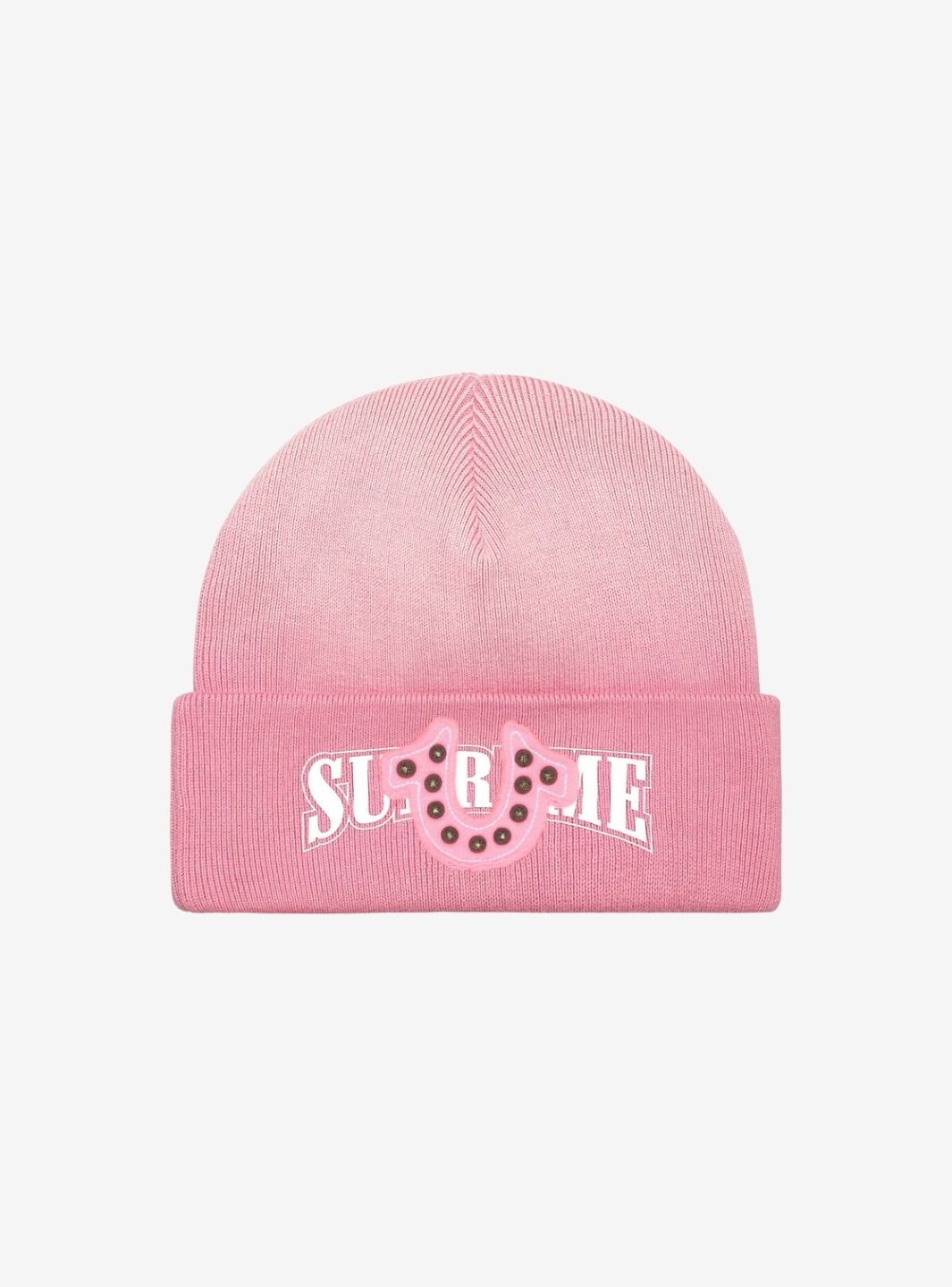 Supreme True Religion Beanie Pink (FW25)