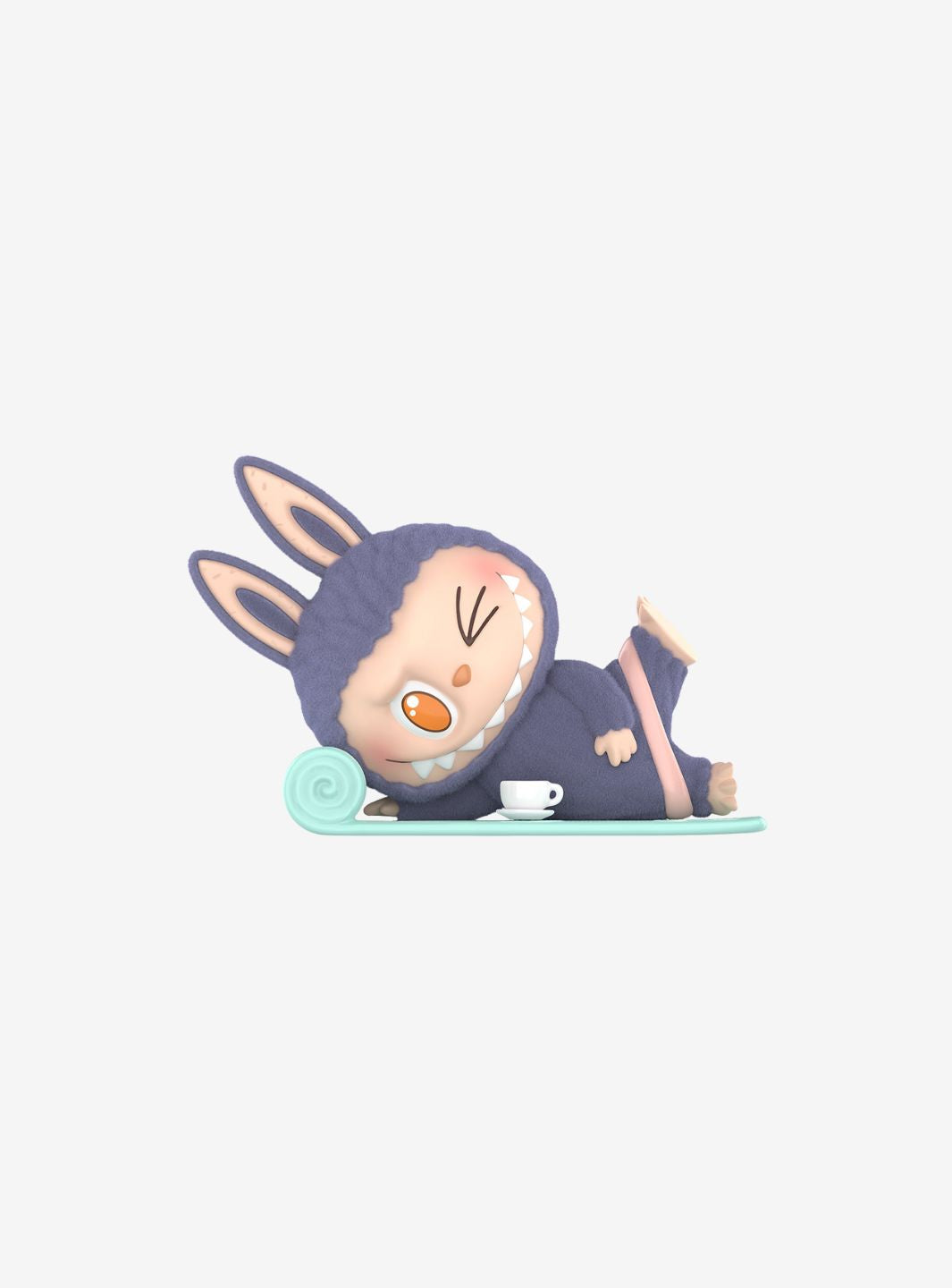 Pop Mart Labubu The Monsters Lazy Yoga Series Figures Single (1 Blind Box)