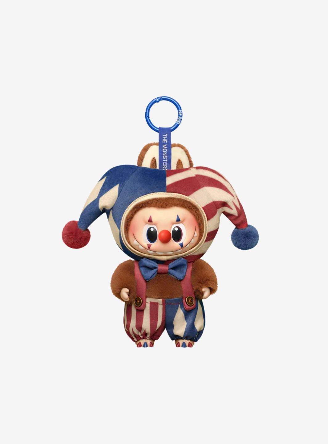 Pop Mart WHY SO SERIOUS Series Labubu Juggling Clown Vinyl Plush Pendant