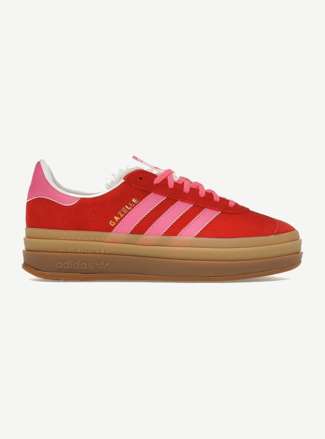 adidas Gazelle Bold Collegiate Red Lucid Pink (Women's)