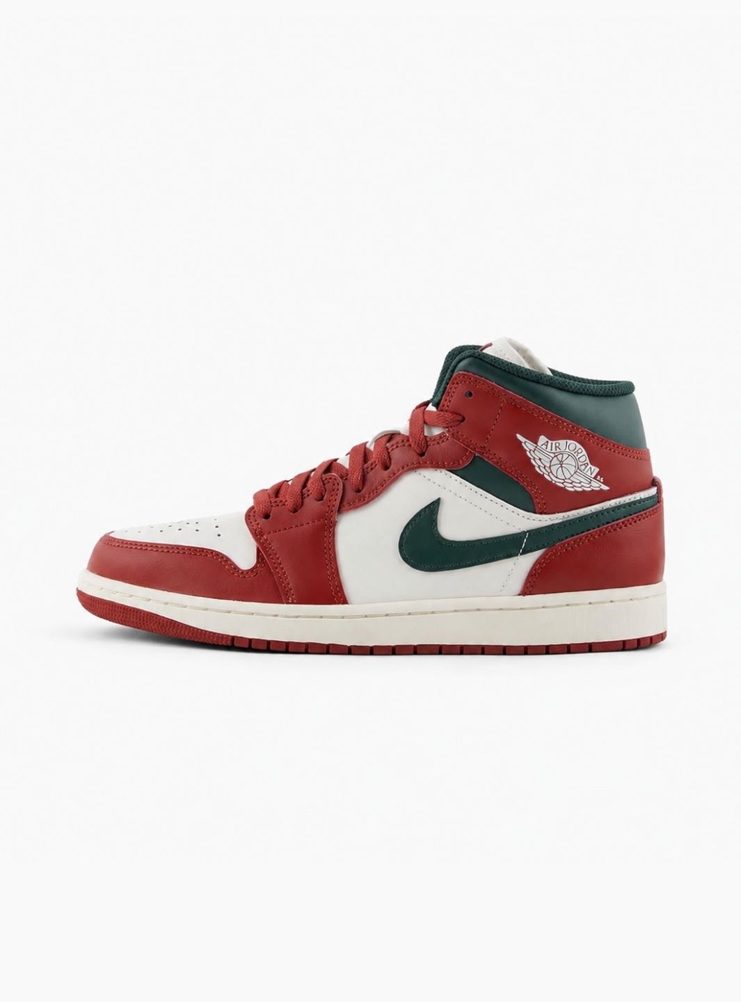 Air Jordan 1 Mid Redstone Midnight Green