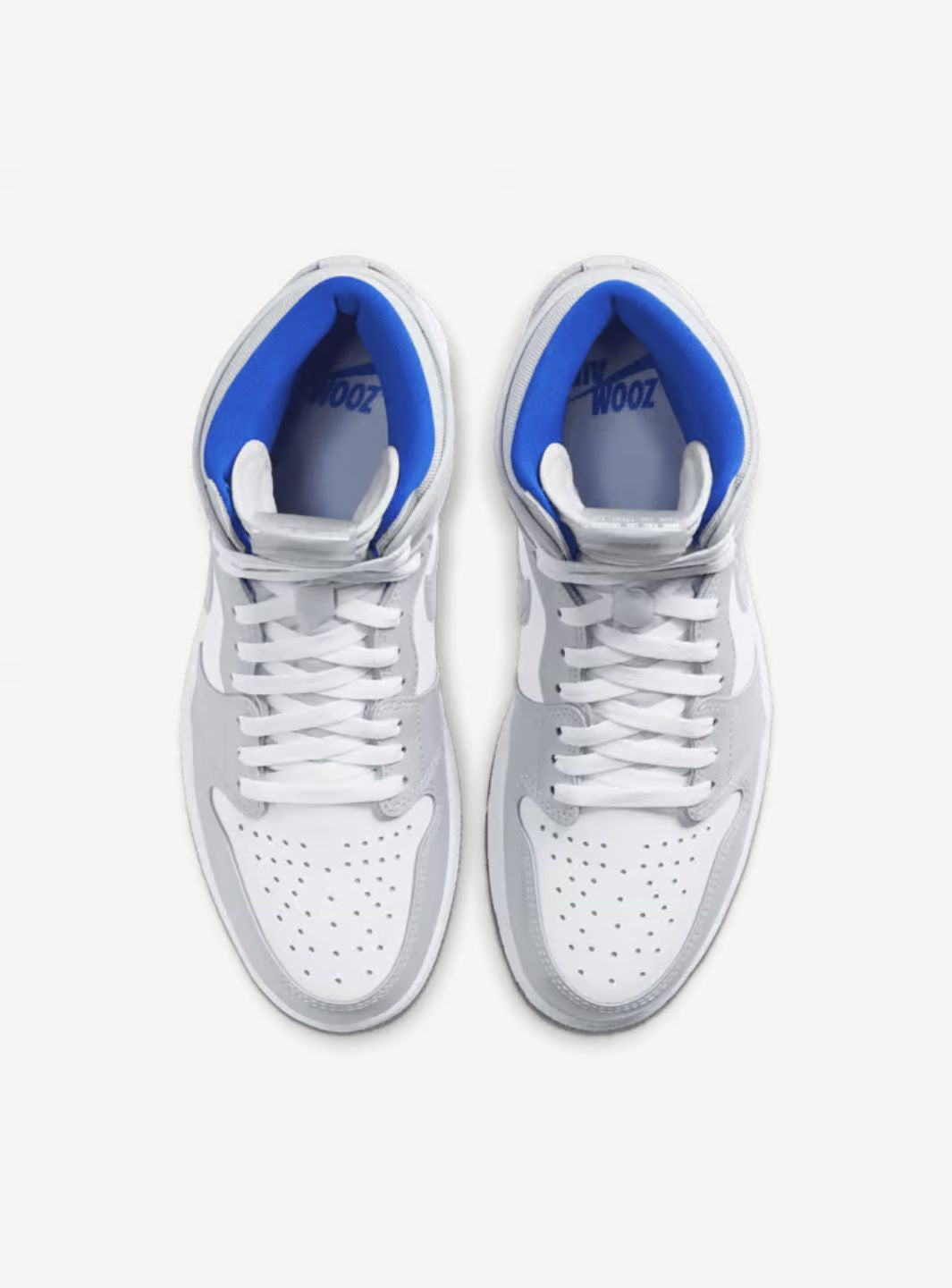 Air Jordan 1 Retro High Zoom White Racer Blue