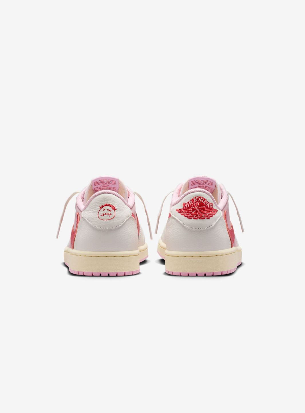Air Jordan 1 Retro Low OG SP Travis Scott Sail Tropical Pink