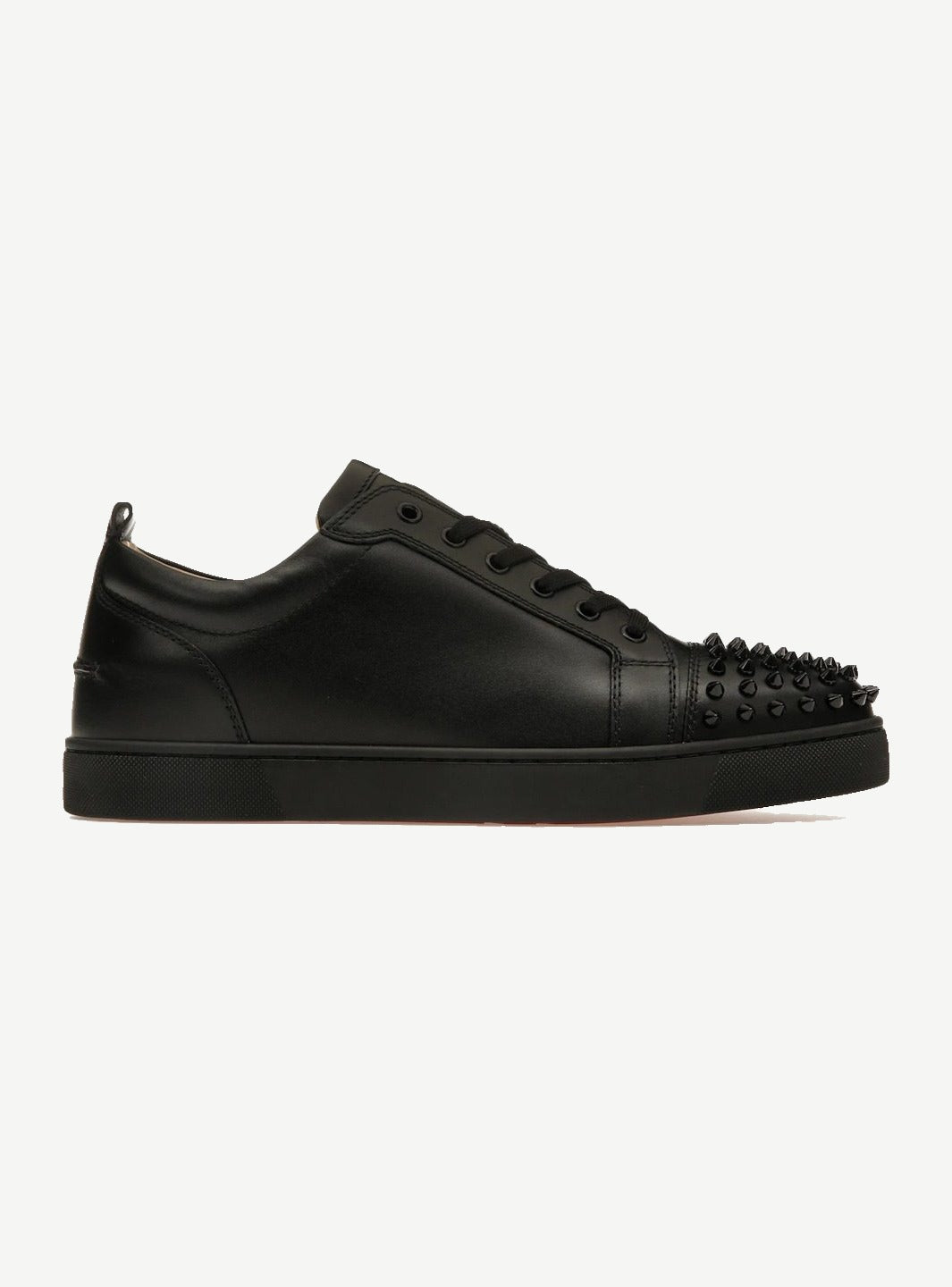 Christian Louboutin Louis Junior Spikes Flat Black