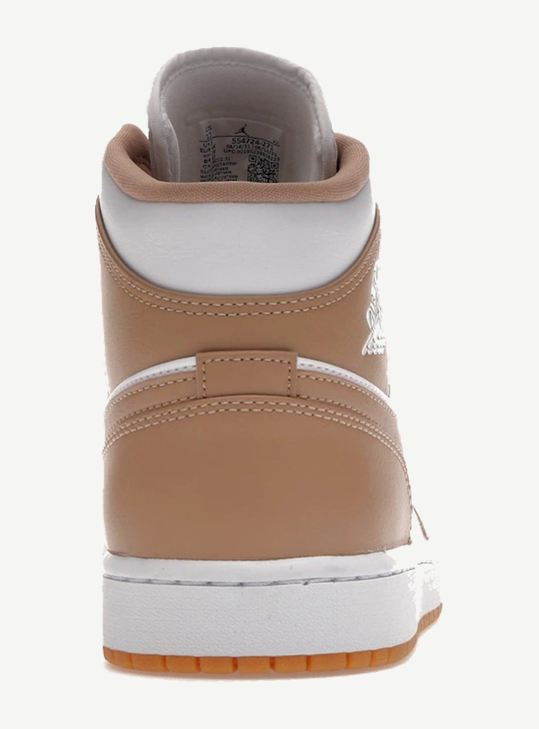 Jordan 1 Mid Tan Gum