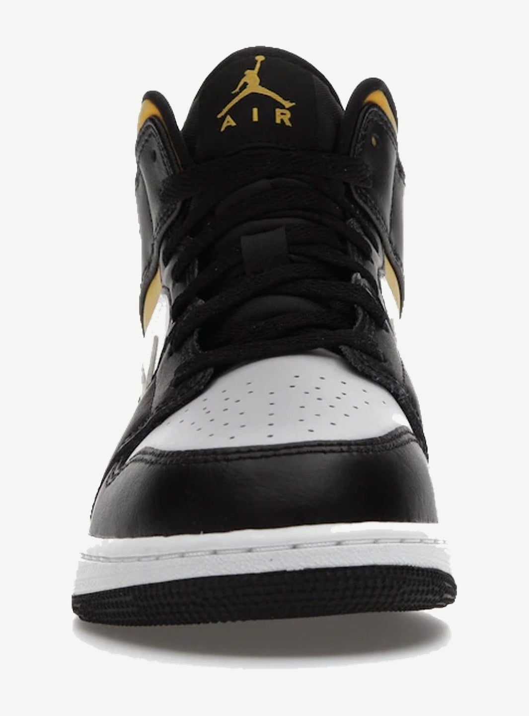 Jordan 1 Mid White Pollen Black (GS)