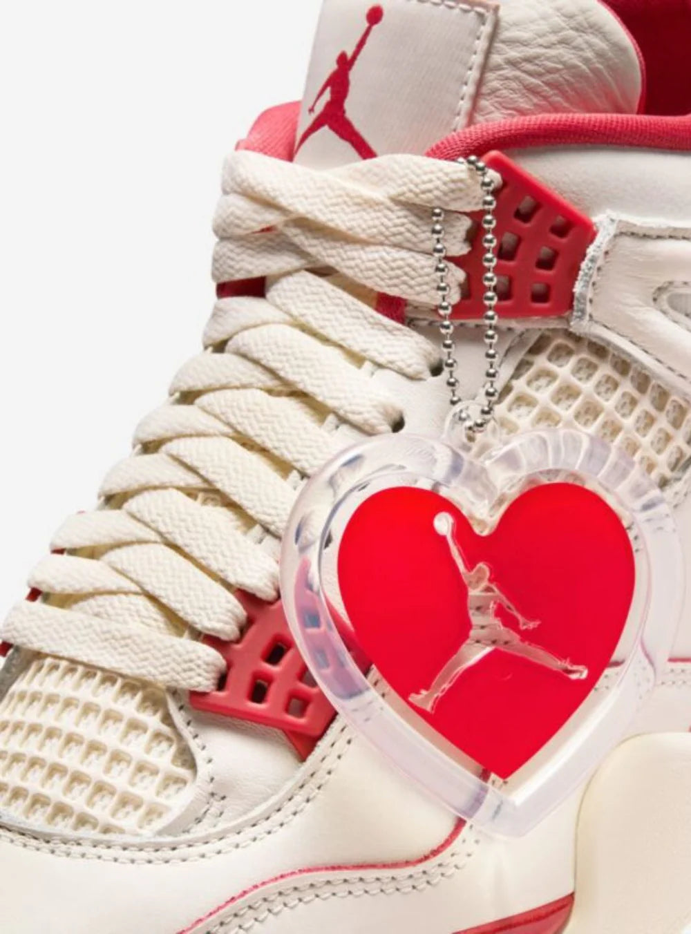 Jordan 4 Retro Valentine's Day Sierra Red