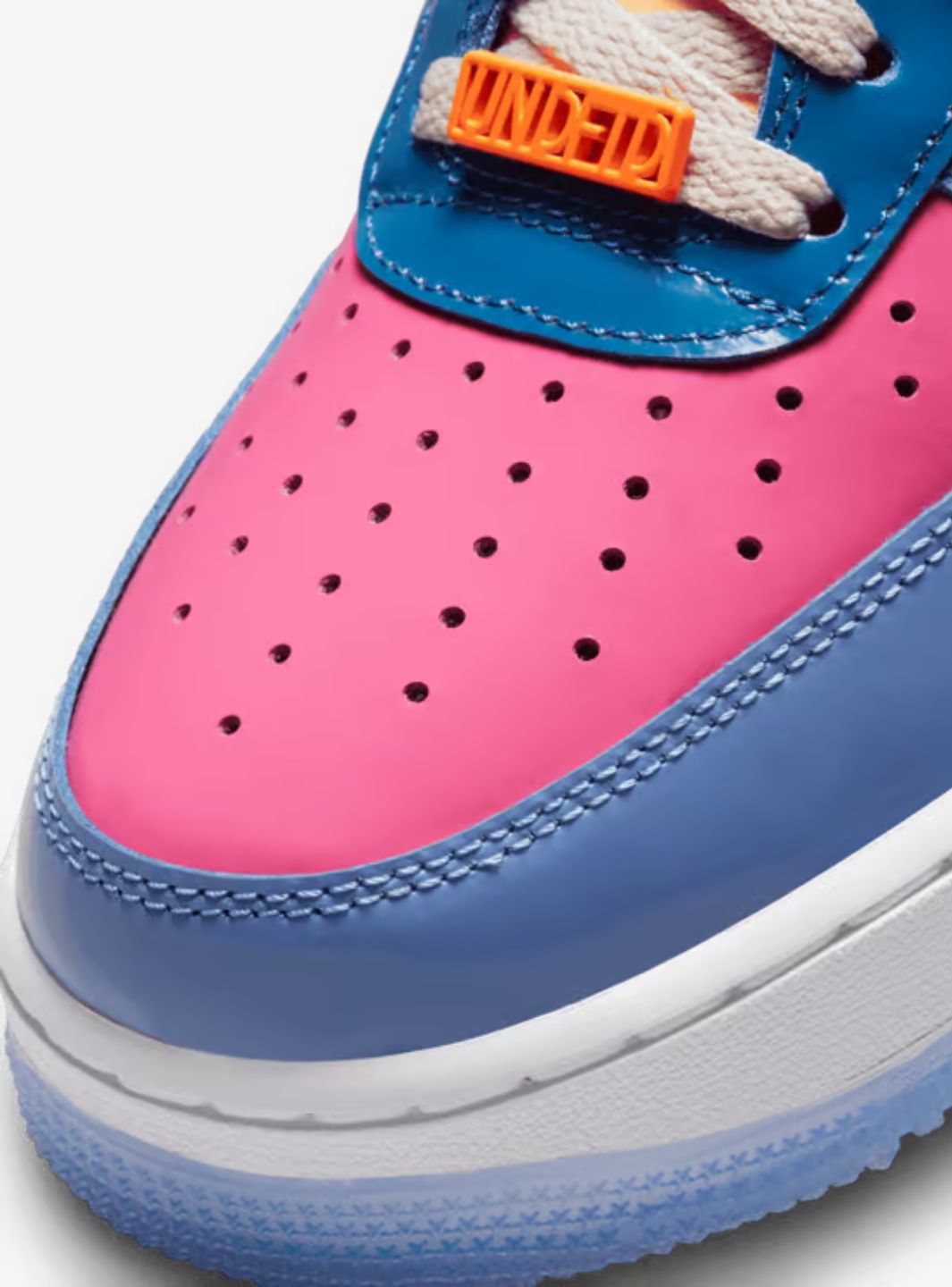 Nike Air Force 1 Low SP Undefeated Multi-Patent Total Orange