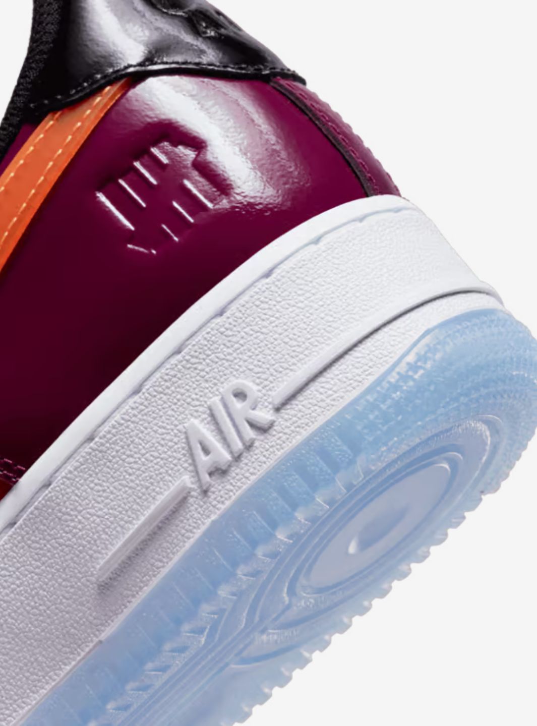 Nike Air Force 1 Low SP Undefeated Multi-Patent Total Orange