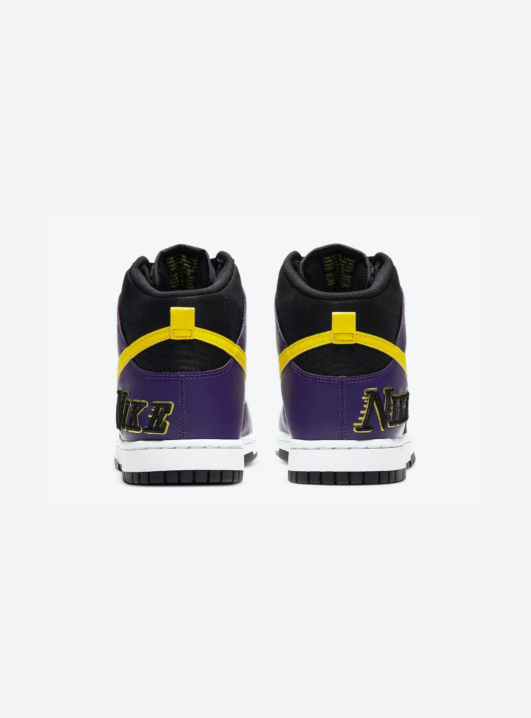 Nike Dunk High EMB Lakers