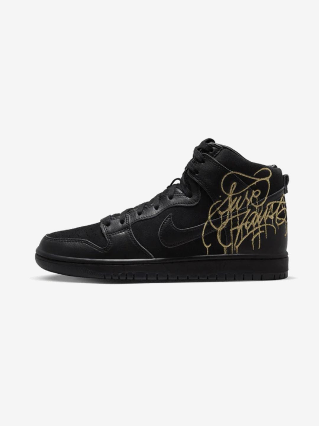Nike SB Dunk High FAUST Black Gold