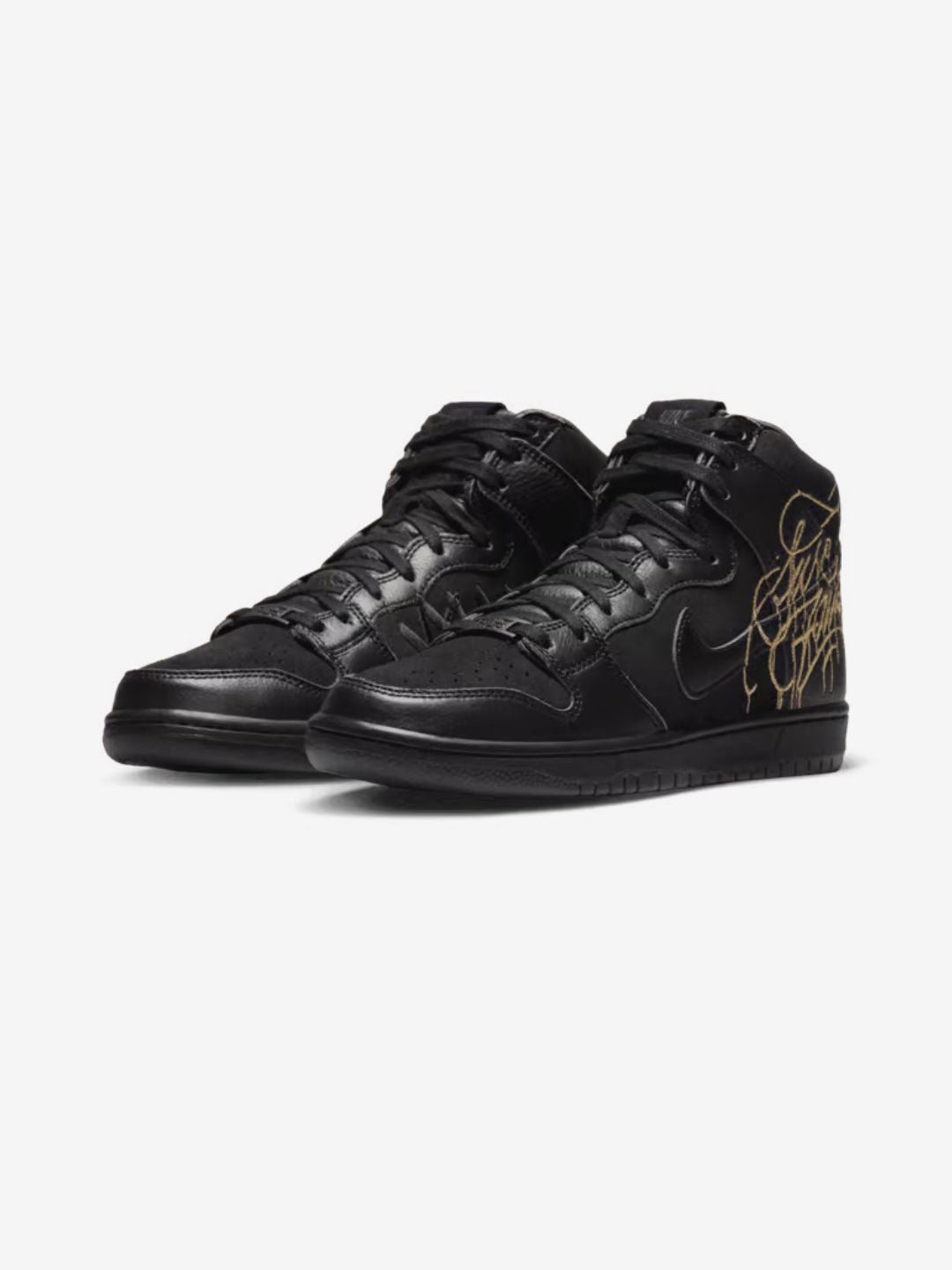 Nike SB Dunk High FAUST Black Gold
