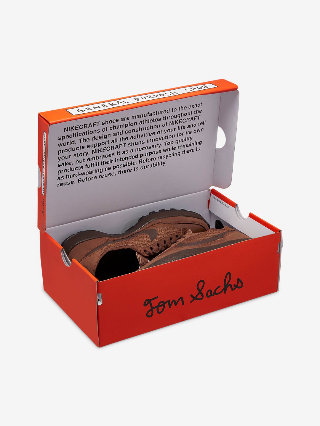 NikeCraft General Purpose Shoe Tom Sachs Field Brown