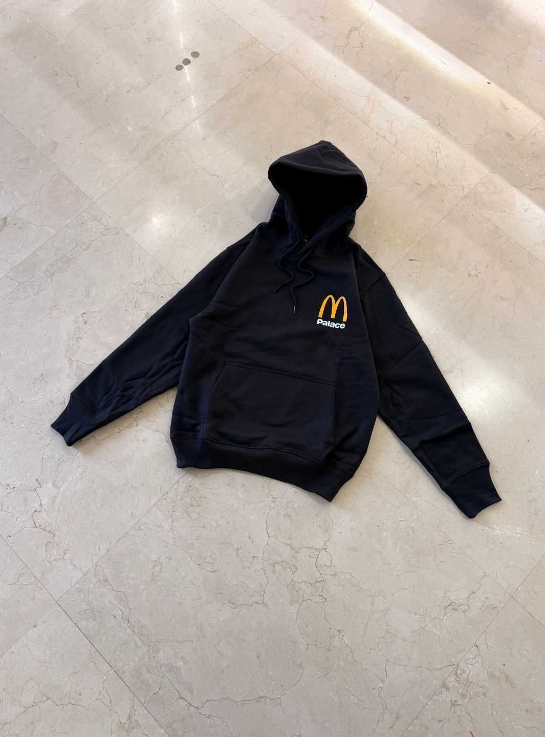 Palace x McDonald's Logo Hood Black