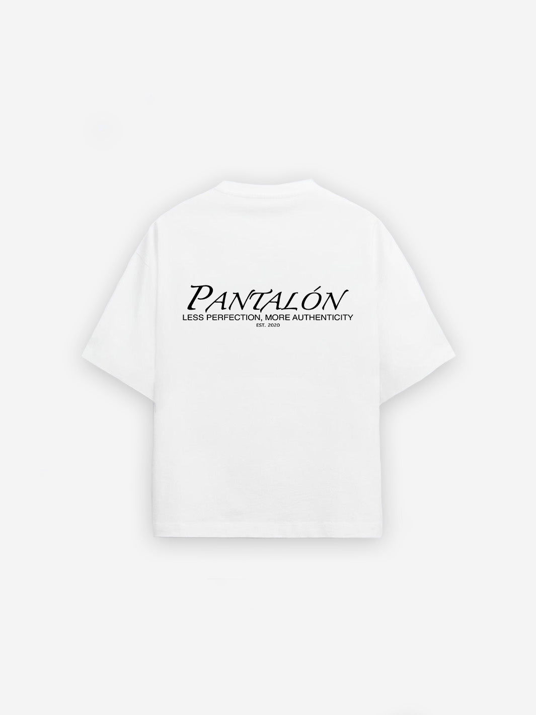 Pantalón Less Perfection More Authencity T-Shirt White