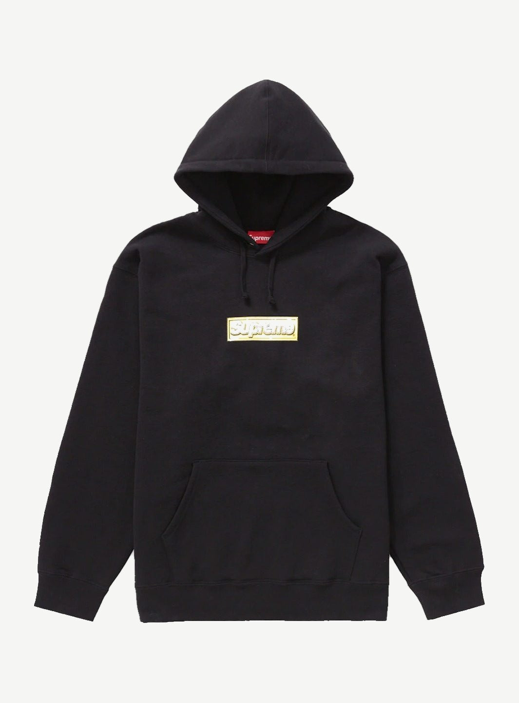 Supreme Bling Box Logo Hooded Sweatshirt Black