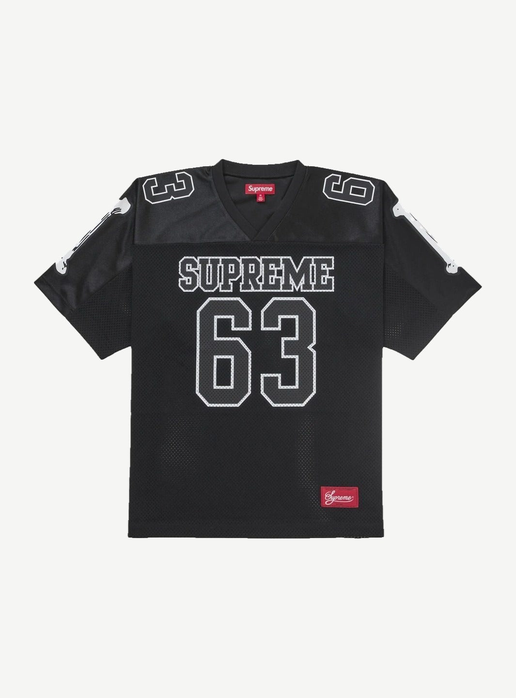 Supreme Bones Football Jersey Black